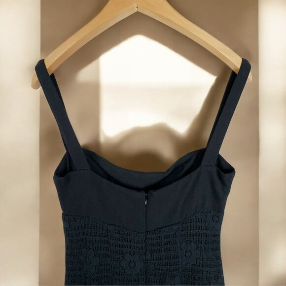 NWT Rumer Daisy Maxi Dress Size Small in Black - Picture 8 of 9